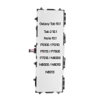 Replacement Battery Compatible for Samsung Galaxy Tab 10.1 / Tab 2 10.1 / Note 10.1 (P5100 / P5110 / P5113 / P7500 / P7510 / N8000 / N8000 / N8010 / N8013) (Premium)