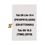 Replacement Battery Compatible for Samsung Galaxy Tab S6 Lite 10.4 (P610/P615) (2020) / Tab S6 10.5 (T860) (2019) / Tab S6 Lite 10.4" (P620 / P625) / Tab S5E 10.5" (T720/T725/T727) (2019) (EB-BT725ABU) (Premium)