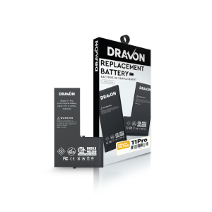 Replacement Battery Compatible for iPhone 11 Pro (DRAVON Ultra)