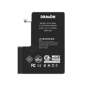 Replacement Battery Compatible for iPhone 12 Pro Max (DRAVON Plus)