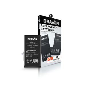 Replacement Battery Compatible for iPhone 13 (DRAVON Plus)