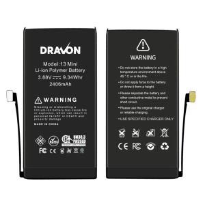 Replacement Battery Compatible for iPhone 13 Mini (DRAVON Ultra)