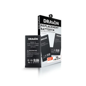 Replacement Battery Compatible for iPhone 14 (DRAVON Plus)