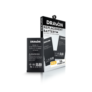 Replacement Battery Compatible for iPhone 14 (DRAVON Ultra)