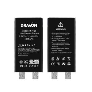Replacement Battery Compatible for iPhone 14 Plus (Spot Welding Required) (DRAVON Cell)