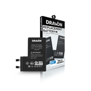 Replacement Battery Compatible for iPhone 14 Pro Max (Spot Welding Required) (DRAVON Cell)