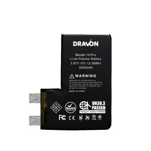 Replacement Battery Compatible for iPhone 14 Pro (Spot Welding Required) (DRAVON Cell)