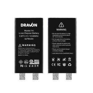 Replacement Battery Compatible for iPhone 14 (Spot Welding Required) (DRAVON Cell)