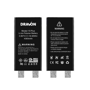 Replacement Battery Compatible for iPhone 15 Plus (Spot Welding Required) (DRAVON Cell)
