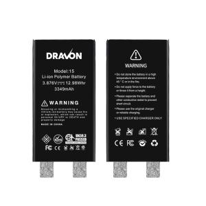Replacement Battery Compatible for iPhone 15 (Spot Welding Required) (DRAVON Cell)