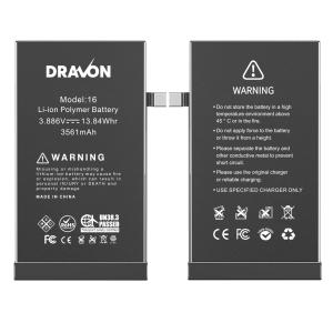 Replacement Battery Compatible for iPhone 16 (DRAVON Plus)