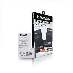 Replacement Battery Compatible for iPhone 16 Pro (DRAVON Plus)