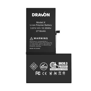 Replacement Battery Compatible for iPhone X (DRAVON Plus)