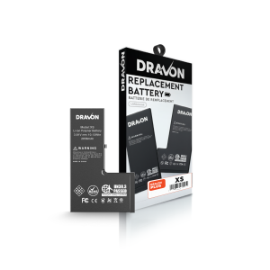 Replacement Battery Compatible for iPhone XS (DRAVON Plus)