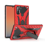 Rugged Defender Case with Kickstand for Samsung Galaxy Note 10 Plus 5G - Red