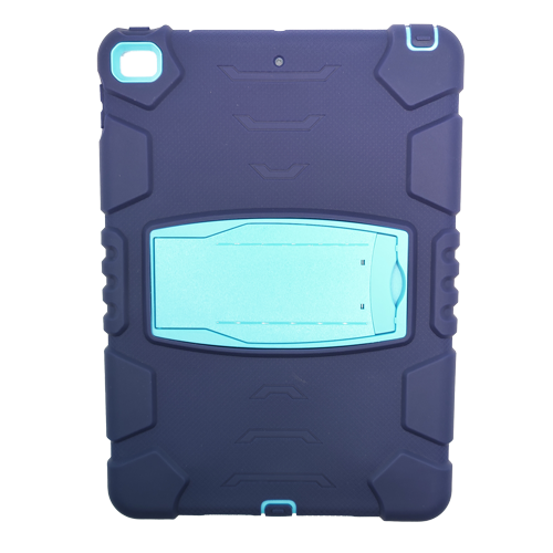 Rugged Shockproof Defender Case for iPad 7/8/9 10.2 - Navy Blue
