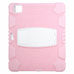 Rugged Shockproof Defender Case for iPad Pro 12.9 (3rd Gen 2018) / (4th Gen 2020) / (5th Gen 2021) / (6th Gen 2022) - Pink