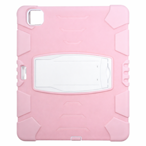 Rugged Shockproof Defender Case for iPad Pro 12.9 (3rd Gen 2018) / (4th Gen 2020) / (5th Gen 2021) / (6th Gen 2022) - Pink