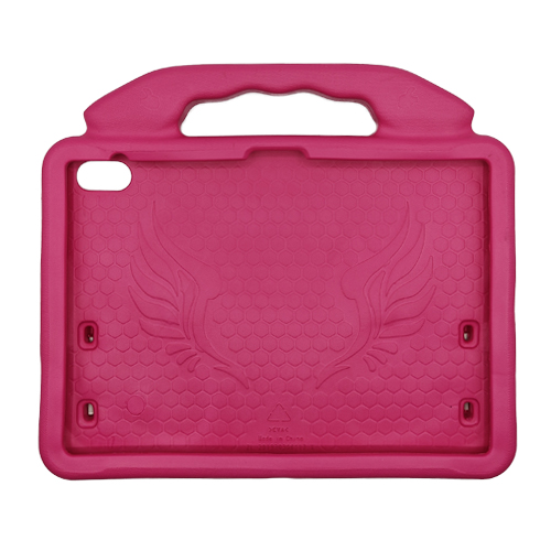 Rugged Silicone Kids Child Case for Apple iPad 10 (2022) / iPad 11 (2025) - Hot Pink