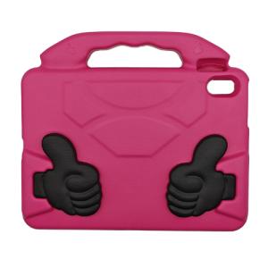 Rugged Silicone Kids Child Case for Apple iPad Air 3 10.5 / iPad 7/8/9 10.2 - Hot Pink