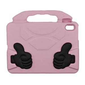 Rugged Silicone Kids Child Case for Apple iPad 10 (2022) / iPad 11 (2025) - Pink
