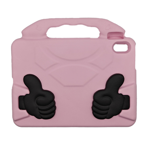 Rugged Silicone Kids Child Case for Apple iPad 10 (2022) / iPad 11 (2025) - Pink