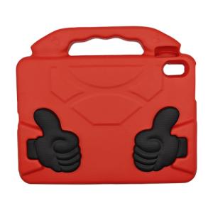 Rugged Silicone Kids Child Case for Apple iPad Air 3 10.5 / iPad 7/8/9 10.2 - Red