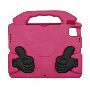 Rugged Silicone Kids Child Case for Apple iPad Air 4 / Air 5 / Air 6 11'' / Air 7 11'' / Air 8 11" / iPad Pro 11 (1st / 2nd / 3rd / 4th Gen) - Hot Pink