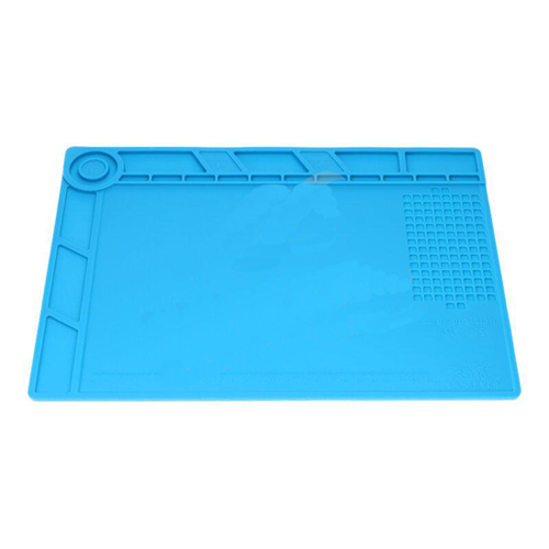 S-140 Insulation Silicone Mat Maintenance Platform BGA Solder Repair Station 350X250mm