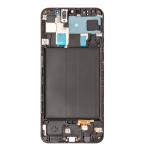 OLED Assembly With Frame Compatible for Samsung Galaxy A30 (A305 / 2019) (Refurbished) - Black