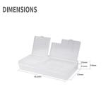 Sunshine SS-001A 3 in 1 MobilePhone/Motherboard/Accessories Storage Box - White