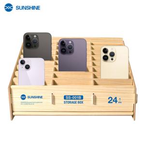 SUNSHINE SS-001B 24 Grid Cell Phone Management Box