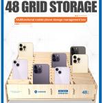 SUNSHINE SS-001C 48 Grid Cell Phone Management Box