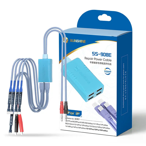 SUNSHINE SS-908E iPhone Special Repair Power On Line from iPhone 7 to iPhone 15 Pro Max