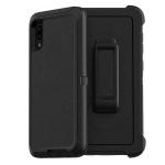 Triple Layer Protection Case & Belt Clip for Samsung Galaxy A02 - Black