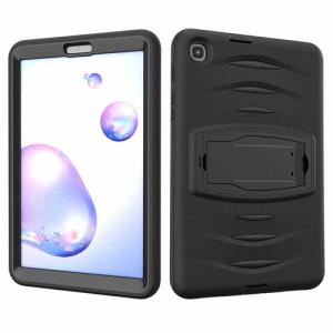 Shockproof Heavy Duty Rugged Defender Case for Samsung Galaxy Tab A7 10.4 (T500) - Black