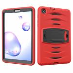 Shockproof Heavy Duty Rugged Defender Case for Samsung Galaxy Tab A 8.4 (T307) - Red