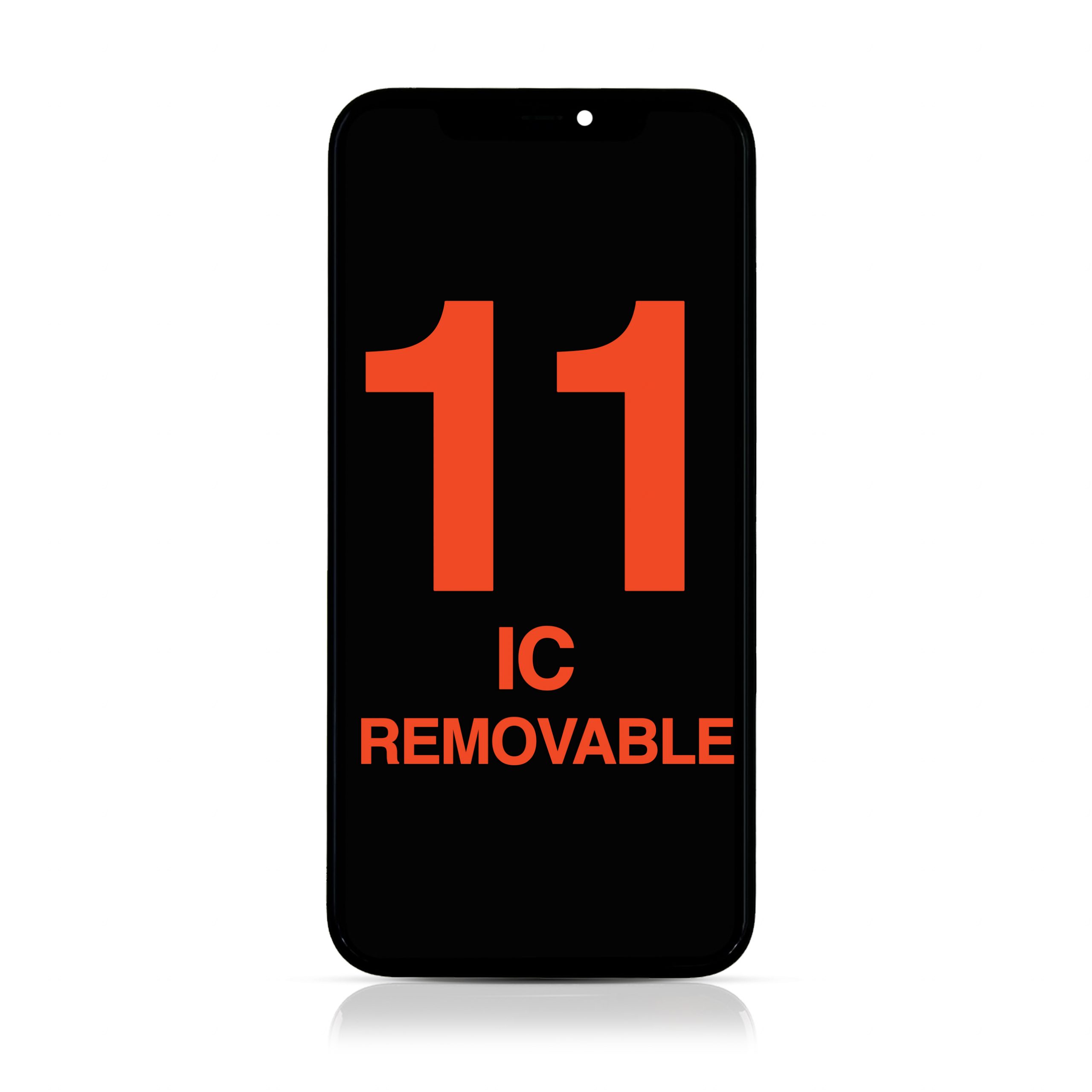 LCD Assembly with Steel Plate Compatible for iPhone 11 (Aftermarket Plus / Incell)