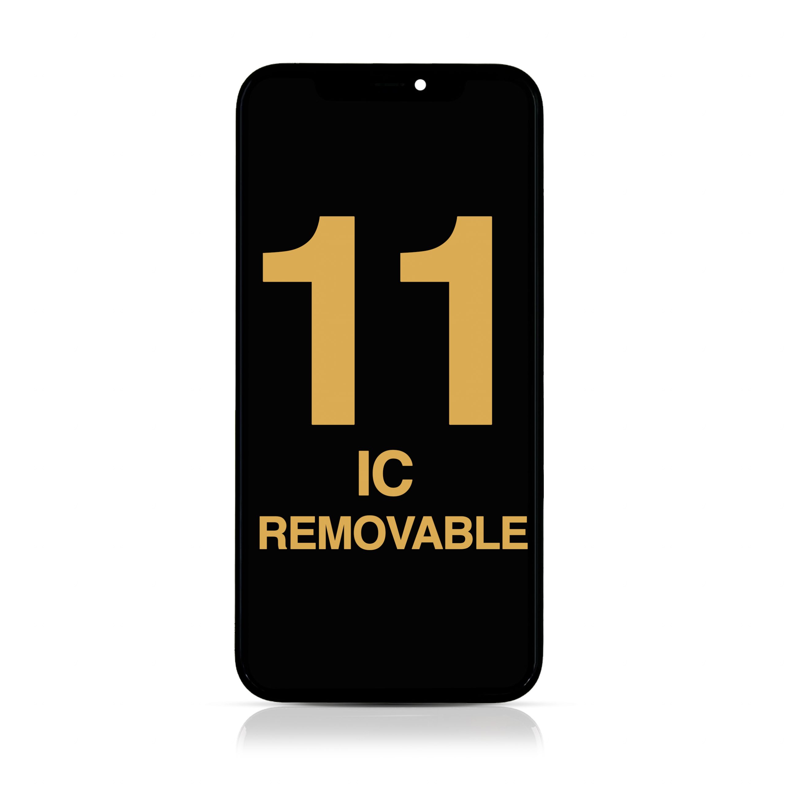 LCD Assembly with Steel Plate Compatible for iPhone 11 (Refurbished)