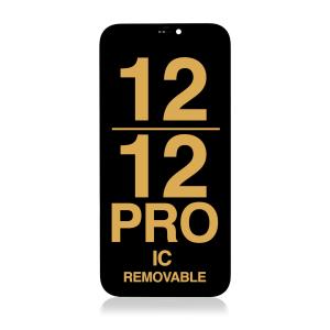 OLED Assembly with Steel Plate Compatible for iPhone 12 / 12 Pro (Refurbished) (IC Removable)