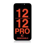LCD Assembly with Steel Plate Compatible for iPhone 12 / 12 Pro (Aftermarket Plus / Incell)