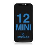 LCD Assembly with Steel Plate Compatible for iPhone 12 Mini (Aftermarket) (IC Removable)