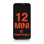 LCD Assembly with Steel Plate Compatible for iPhone 12 Mini (Aftermarket Plus / Incell) (IC Removable)
