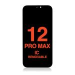 LCD Assembly with Steel Plate Compatible for iPhone 12 Pro Max (Aftermarket Plus / Incell) (IC Removable)