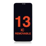LCD Assembly with Steel Plate Compatible for iPhone 13 (Aftermarket Plus / Incell) (IC Removable)