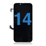 LCD Assembly with Steel Plate Compatible for iPhone 14 (Aftermarket)