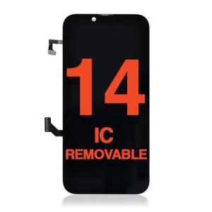 LCD Assembly with Steel Plate Compatible for iPhone 14 (Aftermarket Plus / Incell)