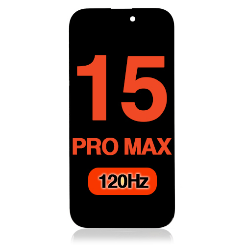 LCD Assembly Compatible for iPhone 15 Pro Max (Aftermarket Plus / Incell) (120Hz)