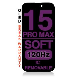 OLED Assembly Compatible for iPhone 15 Pro Max (Soft Premium)