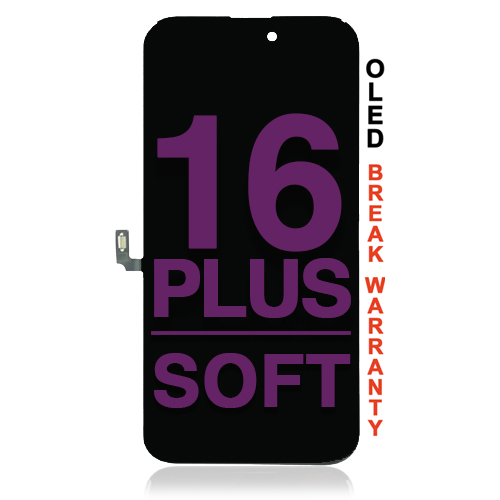 OLED Assembly Compatible for iPhone 16 Plus (Soft Premium)